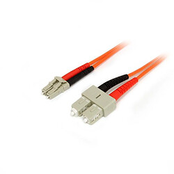 StarTech.com Câble patch à fibre optique duplex 50/125 multimode 3 m LC - SC