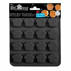 Scrapcooking Moule silicone 16 pattes de chat - friandises pour chat 