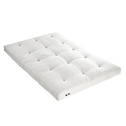 Idliterie Matelas Futon Ecru Coton