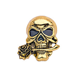 Gothique Crâne Punk Broche Broche Effrayant Halloween Bijoux Cadeau Décoration