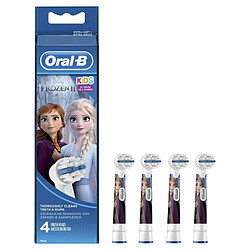 Tête de rechange Oral-B EB 10-4FFS 4UD Violet Multicouleur 