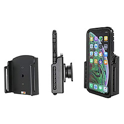 Avis Ariane Brodit 711083 Holder Passif avec Base pivotante pour Apple iPhone XS Max avec étui, Noir