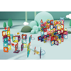 Avis TechKidz Jeu de construction magnétique interactif de 72pcs - Modèle Marble Roller II Multicolore