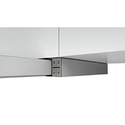 Hotte télescopique 60cm 399m³/h argent métallisé - dfs067a51 - BOSCH pas cher