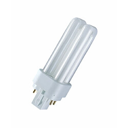 ampoule fluocompacte - osram dulux d/e - 13 watts - g24q1 - 4000k