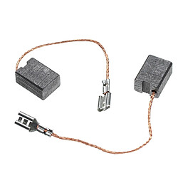 vhbw 2x Balais de charbon pour moteur électrique 14,3 x 6,9 x 10,3mm compatible avec Dewalt DW938 Type 3, DW939K Type 1 outil électrique 