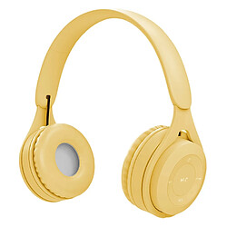 Yonis Qualité Son Hifi Casque Bluetooth Macaron Autonomie Longue Durée Compatible Tous Appareils + SD 16Go