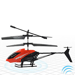 Mini RC infrarouge induction Télécommande RC Toy Gyro RC Helicopter 2CH Drone rouge