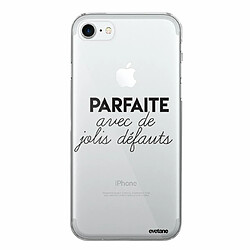 Avis Evetane Coque iPhone 7/8/ iPhone SE 2020 Parfaite Avec De Jolis Défauts souple silicone transparente