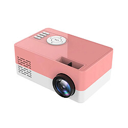 Universal Mini projecteur portable J15 1080p USB mini hôte support 1080p AV USB carte SD mini pocket beam - projecteur à cristaux liquides