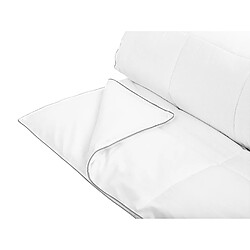 Beliani Couette double duvet en coton ciré 220 x 240 cm TELENO 