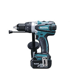 Perceuse/Visseuse à percussion Ø13mm avec 2 batteries 18V 3Ah LXT MAKITA BHP458RFE