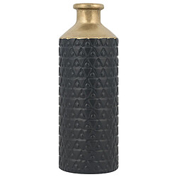 Beliani Vase décoratif ARSIN Céramique 39 cm Noir