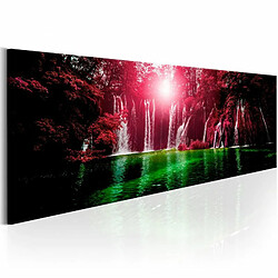 Paris Prix Tableau Imprimé Ruby Waterfalls 40 x 120 cm 