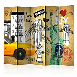 Paris Prix Paravent 5 Volets One Way New York 172x225cm