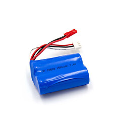 Batterie vhbw Li-Ion 1500mAh (7.4V) pour modèle réduit Revell Cardinal 24061 RC hélicoptère comme 44091. 