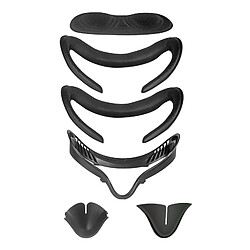 Support D'interface Faciale de Couverture VR et Ensemble de Coussinets En Mousse En Cuir PU pour Oculus Quest 2