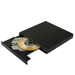 Wewoo Lecteur DVD / CD réinscriptible portable USB 2.0 Slim SATA