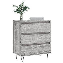 Avis Maison Chic Buffet,Meuble de Rangement,commode pour salon,Cuisine Sonoma gris 60x35x70 cm Bois d'ingénierie -MN69803