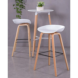 Nest Dream Tabouret nordique avec pieds en bois de hêtre (75cm) - Daxer