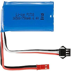 1 pièce rechargeable Lipo batterie (6.4V 750mAh) pour voiture pour A959-A A969-A A979-A K929-A RC Truck