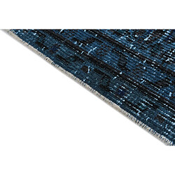 Acheter Vidal Tapis de laine 254x157 Bleu Ultra Vintage