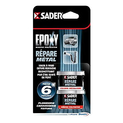 Sader - Colle Epoxy Répare Métal 81 g - 30601546 