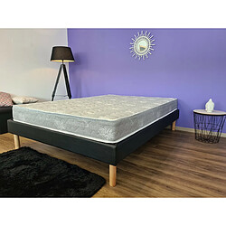 Avis King Of Dreams Matelas+Alèse 120x190x18cm-une Face Soutien Ferme et une Face Soutien Tres Ferme-Tissu a l'Aloe Vera