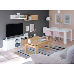 But Table basse avec plateau relevable NOVA imitation chêne