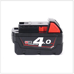 Milwaukee M18 BPD 402 C Perceuse à percussion sans fil 18V 60Nm + 2x Batteries 4.0Ah + Chargeur + Coffret de transport 