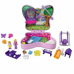 Ludendo Polly Pocket - Coffret le jardin papillon - Mini-poupées