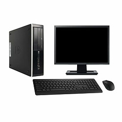 PC HP 8100 SFF Ecran 19" Intel Core i5-650 RAM 8Go Disque 2To Windows 10 Wifi - Occasion