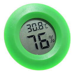 2 Pcs Thermomètre Humidité Hygromètre Vert Pour Amphibiens Reptiles Vivariums