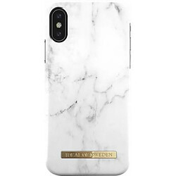 IDEAL OF SWEDEN Coque pour iPhone X/XS Rigide Marbre Blanc