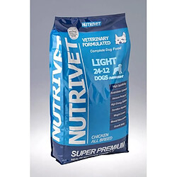 Nutrivet SUPER PREMIUM Croquettes chien 24/12 chien en surpoids 15 kg 0% blé 