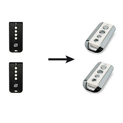 Lot de 2 Télécommandes Extel Atem 5 (Remplacé par Avidsen) 