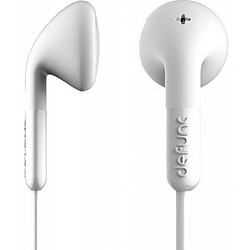 Defunc Écouteurs Filaire Jack 3.5mm TALK Blanc 