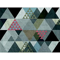 AG ART Poster Thème Triangles - 360 x 270 cm