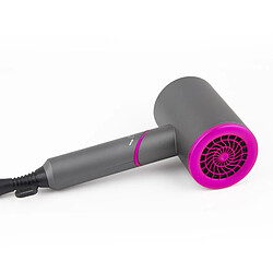 Universal Sèche-cheveux pliant 2000W Poignée portable Sèche-cheveux domestique pliant sans soudure Diffuseur d &'air froid/chaud à séchage rapide(Le noir)