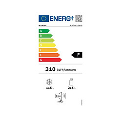 Hitachi Réfrigérateur congélateur bas R-BGX411PRU0-GS