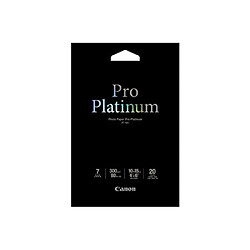 Canon Papier Photo Pro Platinum 300 gr/m² 10x15cm - 20 feuilles