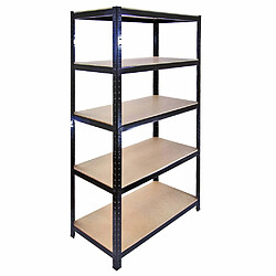 Acheter Monstershop Monster Racking - Lot de 3 Rayonnages T-Rax en Acier Sans Boulons Noirs 90cm x 45cm x 180cm