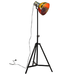 Avis vidaXL Lampadaire 25 W multicolore 61x61x90/150 cm E27