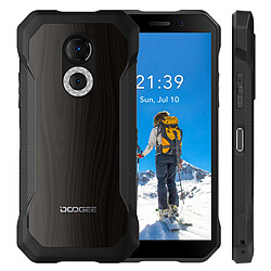 DOOGEE S61 Pro Smartphone Robuste 6.0" 6 Go + 128 Go 48MP Caméras 5180mAh IP68 Téléphone Double SIM 4G NFC GPS - Grain bois 