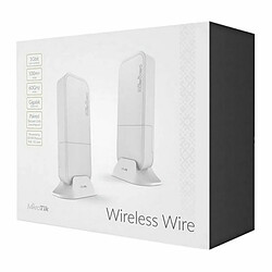 Point d'Accès Wireless Wire Mikrotik RBwAPG-60adkit 60 GHz Blanc (2 pcs)