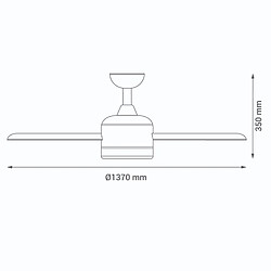 Avis SULION Ventilateur de plafond DC