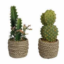 Plante décorative EDM 808447 Cactus 28 cm 