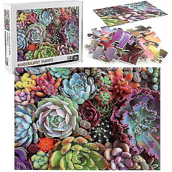 Avis Universal Puzzle décompressé puzzle éducatif jouet, succulent puzzle 1000 pièces