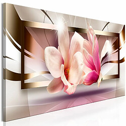 Paris Prix Tableau Imprimé Flowers Outside the Frame Narrow 40 x 120 cm