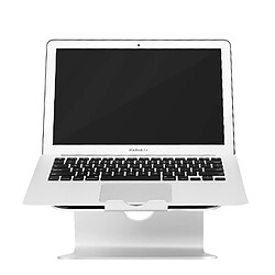 Avis Wewoo Support Holder argent pour l'ordinateur portable, approprié à Mac Air, Pro, iPad, et d'autres ordinateurs portables de refroidissement en aluminium de style de rotation de SOPI ZJ-001